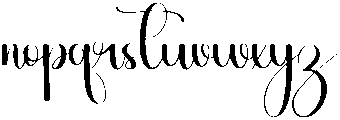Happy Weekend Regular otf (400) Font LOWERCASE