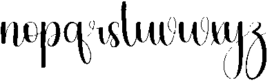 Happy Weekend Regular otf (400) Font LOWERCASE