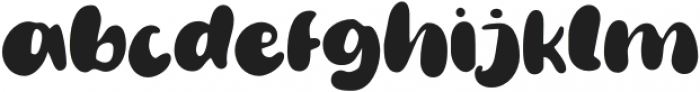 Happy Weight NEW otf (800) Font LOWERCASE