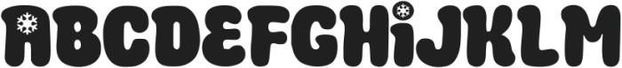 Happy Winter Regular ttf (400) Font UPPERCASE