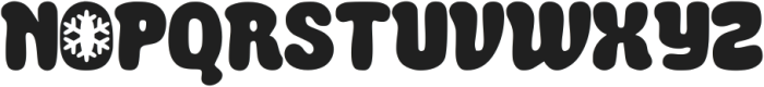 Happy Winter Regular ttf (400) Font UPPERCASE
