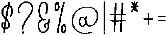 Happy Wonderful Regular otf (400) Font OTHER CHARS