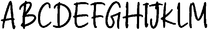 Happy otf (400) Font UPPERCASE
