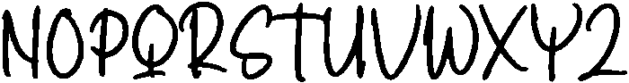 Happy otf (400) Font UPPERCASE