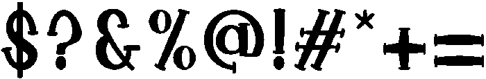 Happy otf (400) Font OTHER CHARS