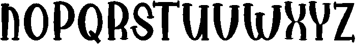 Happy otf (400) Font LOWERCASE