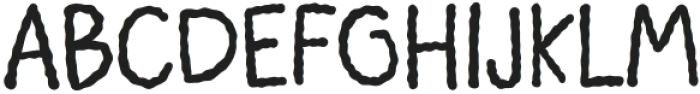 Happy still Regular otf (400) Font UPPERCASE