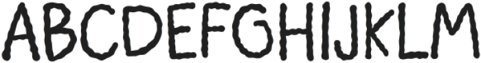 Happy still Regular ttf (400) Font UPPERCASE