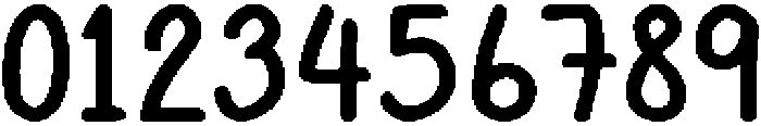 HappyDoodle Bold otf (700) Font OTHER CHARS