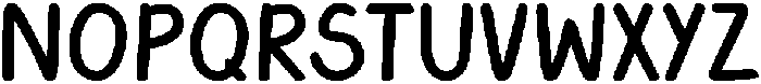 HappyDoodle Bold otf (700) Font UPPERCASE