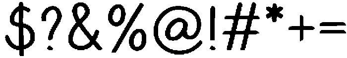 HappyDoodle Regular otf (400) Font OTHER CHARS