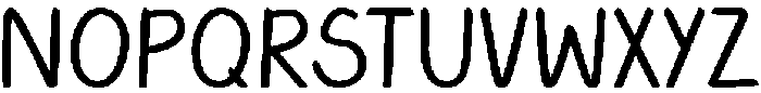 HappyDoodle Regular otf (400) Font UPPERCASE