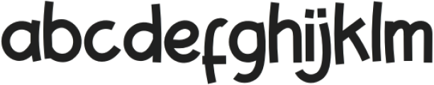 HappySingle-Regular otf (400) Font LOWERCASE