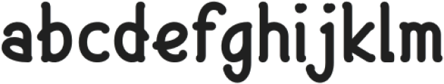 Happyflash Regular otf (400) Font LOWERCASE