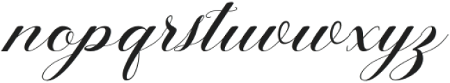 Happyly Ever After Script Regular otf (400) Font LOWERCASE