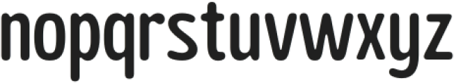 HapsRounded-Regular otf (400) Font LOWERCASE