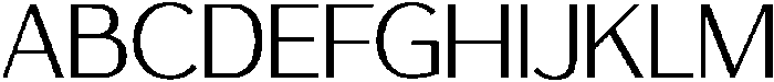 Haqmuse Regular otf (400) Font UPPERCASE
