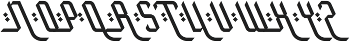 Harakat Regular ttf (400) Font UPPERCASE