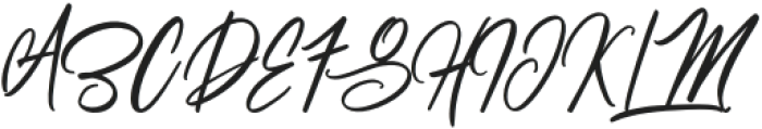 Harbour Script Regular otf (400) Font UPPERCASE