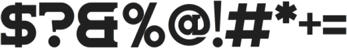Harbourger Semi Bold ttf (600) Font OTHER CHARS