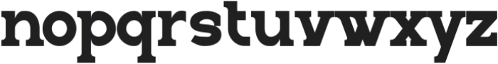 Harbourger Semi Bold ttf (600) Font LOWERCASE
