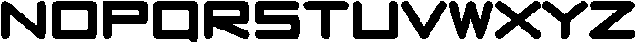 Hard Signal Regular otf (400) Font UPPERCASE
