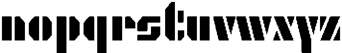 Hardcut Regular otf (400) Font LOWERCASE