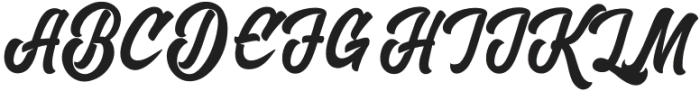 Hardega otf (400) Font UPPERCASE