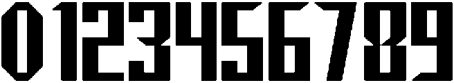 Hardline Regular otf (400) Font OTHER CHARS