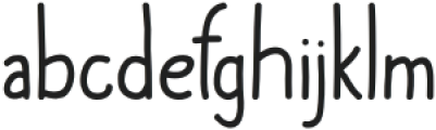 HardwynRegular otf (400) Font LOWERCASE