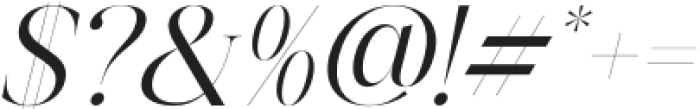 Harfine Italic otf (400) Font OTHER CHARS