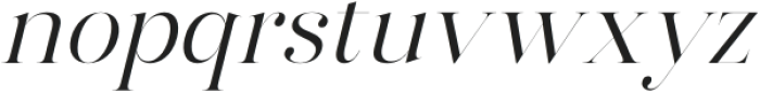 Harfine Italic otf (400) Font LOWERCASE