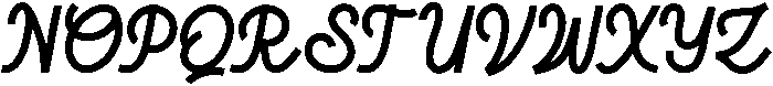Harfiola otf (400) Font UPPERCASE