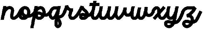 Harfiola otf (400) Font LOWERCASE
