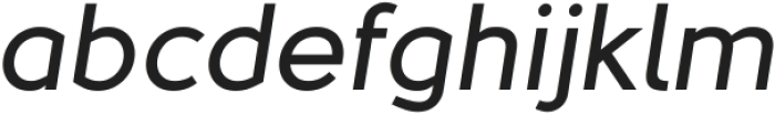 Hargreave Medium Italic ttf (500) Font LOWERCASE