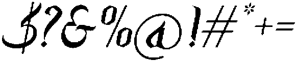 HariRayaArabic-Italic otf (400) Font OTHER CHARS