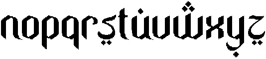 HariRayaArabic-Regular otf (400) Font LOWERCASE