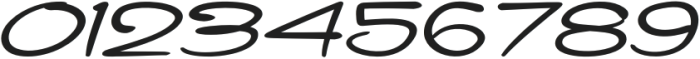 Haribu Expanded Italic otf (400) Font OTHER CHARS