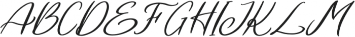 Harlane Italic otf (400) Font UPPERCASE