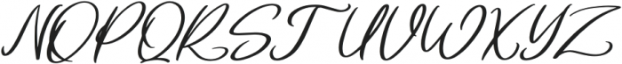 Harlane Italic otf (400) Font UPPERCASE