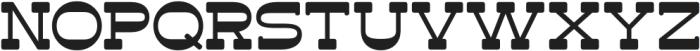 Harlon Round otf (400) Font UPPERCASE