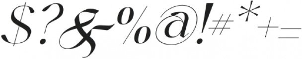 Harmond-Italic otf (400) Font OTHER CHARS