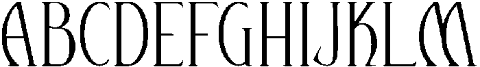 Harmonia-Regular otf (400) Font UPPERCASE