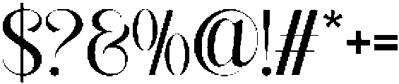 Harmony Dream Regular otf (400) Font OTHER CHARS