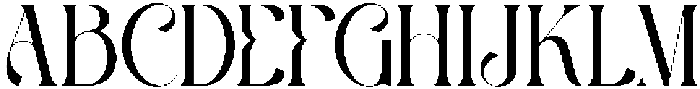 Harmony Dream Regular otf (400) Font UPPERCASE