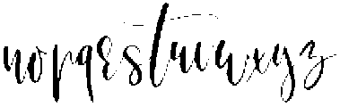 Harmony Regular otf (400) Font LOWERCASE