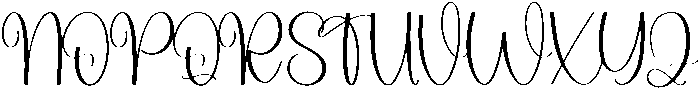 Harmony Regular otf (400) Font UPPERCASE