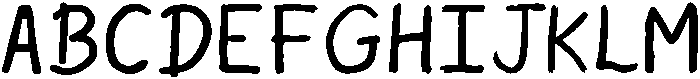 Harmony Regular otf (400) Font UPPERCASE