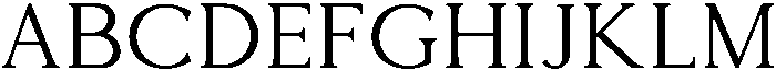 Harmony Regular otf (400) Font UPPERCASE
