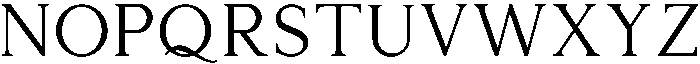 Harmony Regular otf (400) Font UPPERCASE